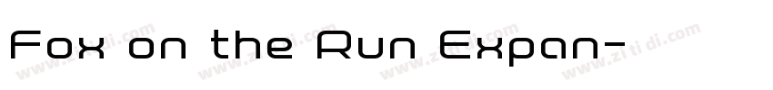 Fox on the Run Expan字体转换 Fox on the Run Expan字体转换